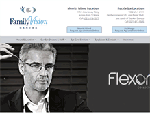 Tablet Screenshot of familyvisioncenter.com