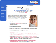 Tablet Screenshot of familyvisioncenter.org